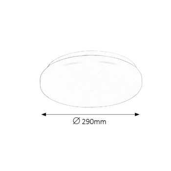 Plafoniera LED Rabalux 2284 Rob 1400lm 4000K alb