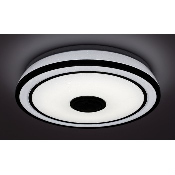 Plafoniera LED Rabalux 71030 Nikolaus 1600lm 3000-6500K negru