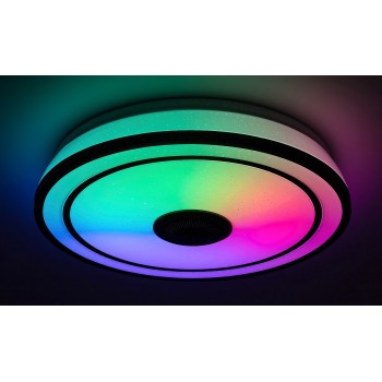 Plafoniera LED Rabalux 71030 Nikolaus 1600lm 3000-6500K negru