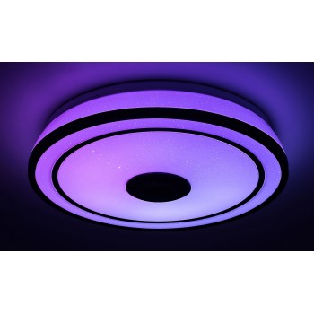 Plafoniera LED Rabalux 71030 Nikolaus 1600lm 3000-6500K negru