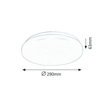 Plafoniera LED Rabalux 3338 Rob 1400lm 3000K alb