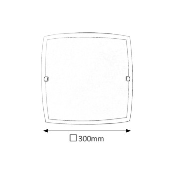 Plafoniera Rabalux 3688 Nedda E27 1x MAX 60W sticla opal