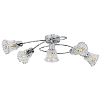 Plafoniera Rabalux 5304 Hestia E14 5x MAX 40W crom