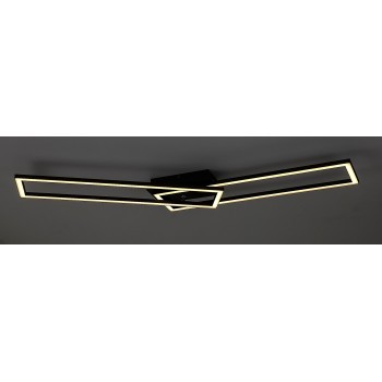 Plafoniera LED Rabalux 71004 Nefertum 3150lm "3000
-6500"K negru