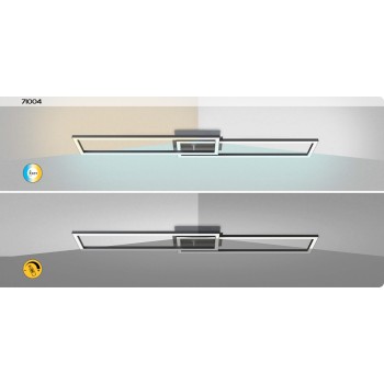 Plafoniera LED Rabalux 71004 Nefertum 3150lm "3000
-6500"K negru