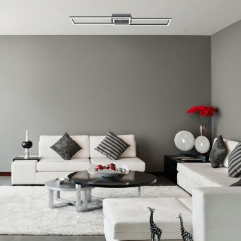 Plafoniera LED Rabalux 71004 Nefertum 3150lm "3000
-6500"K negru