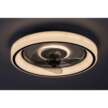 Plafoniera LED Rabalux 71009 Horacio 5850lm 3000-6000K negru