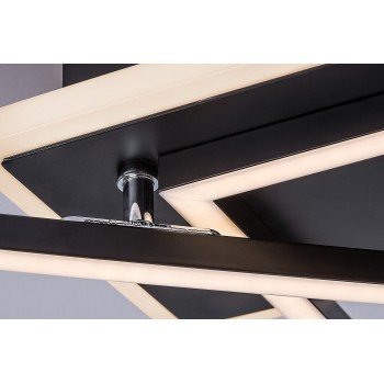 Plafoniera LED Rabalux 71013 Athelstan 2050lm 3000K negru mat