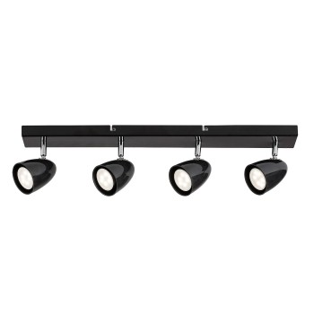 Plafoniera Rabalux 73021 Perico GU10 4X MAX 5W negru