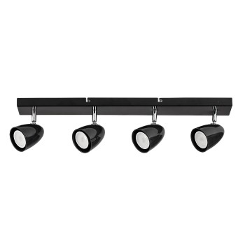 Plafoniera Rabalux 73021 Perico GU10 4X MAX 5W negru
