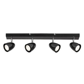 Plafoniera Rabalux 73021 Perico GU10 4X MAX 5W negru