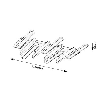 Plafoniera LED Rabalux 71049 Sindri 2500lm 3000