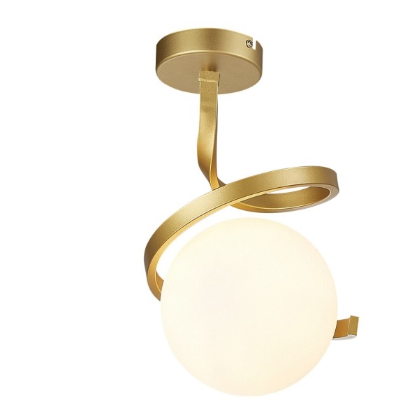 Plafoniera Rabalux 71301 Sarabi E27 1x MAX 20W auriu