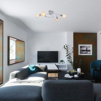 Plafoniera Rabalux 5302 Hestia E14 4x MAX 40W crom