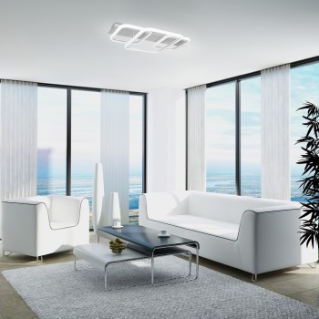 Plafoniera LED Rabalux 6997 Fandral 3800lm 4000K crom satin