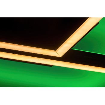 Plafoniera LED Rabalux 71032 Ludano 2400lm 2700-6500K negru mat
