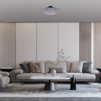 Plafoniera Rabalux 71248 Revan E27 1x MAX 6W negru