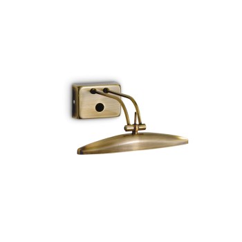 Aplica de perete IDEAL LUX MIRROR-20 AP2 017327, G9 2X40W, bronz