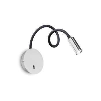 Aplica de perete IDEAL LUX FOCUS-2 AP 203188, LED 3.5W, 280lm, 3000K, crom