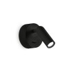 Aplica de perete IDEAL LUX BEAN AP ROUND 260617, LED 3W, 280lm, 3000K, negru