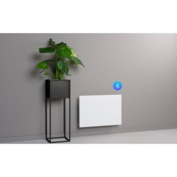 Convector electric cu Bluetooth ADAX ECO 20 KBT (2000 W) cu termostat electronic programabil, 5 Ani Garantie, Alb