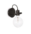 Aplica de perete IDEAL LUX RADIO AP1 119502, E27 60W, negru