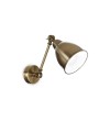 Aplica de perete IDEAL LUX NEWTON AP1 027876, E27 42W, alama antica