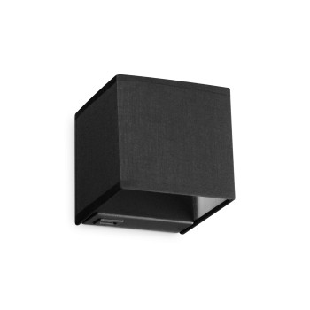 Aplica de perete IDEAL LUX KID MAP1 307442, G9 4W, negru