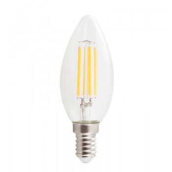 Bec LED E14 cu filament - 1592 Rabalux, 4W, 450lm, lumina calda - 1