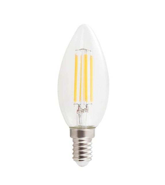 Bec LED E14 cu filament - 1592 Rabalux, 4W, 450lm, lumina calda