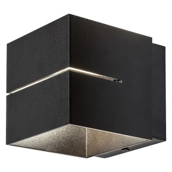 Aplica de perete Rabalux 7017 Kaunas G9 1x MAX 10W negru mat