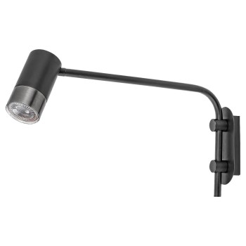 Aplica de perete Rabalux 5072 Zircon GU10 1X MAX 5W negru mat