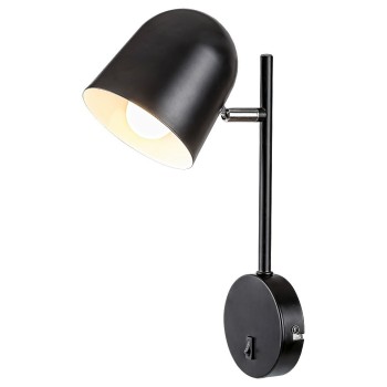 Aplica de perete Rabalux 5242 Egon E14 1x MAX 40W negru mat