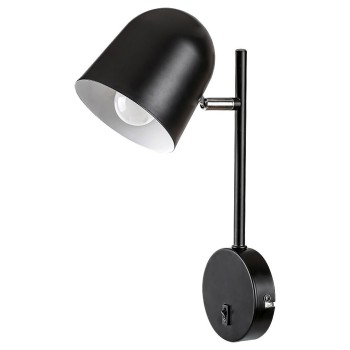 Aplica de perete Rabalux 5242 Egon E14 1x MAX 40W negru mat