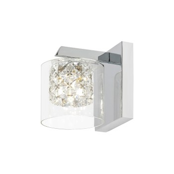 Aplica de perete Rabalux 3113 Duchess G9 1x MAX 40W crom
