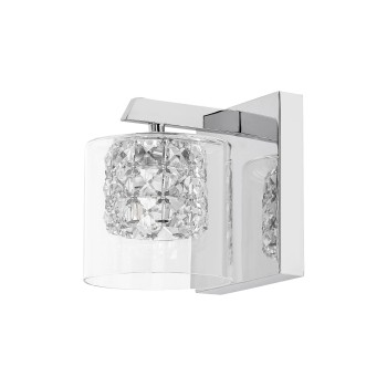 Aplica de perete Rabalux 3113 Duchess G9 1x MAX 40W crom
