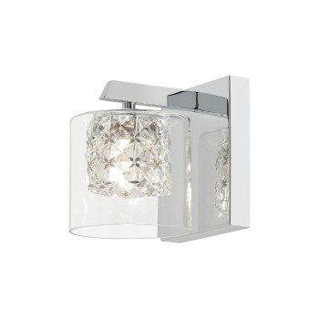 Aplica de perete Rabalux 3113 Duchess G9 1x MAX 40W crom