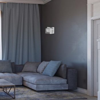 Aplica de perete Rabalux 3113 Duchess G9 1x MAX 40W crom
