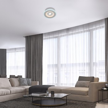 Plafoniera LED Rabalux 6959 Taneli 1300lm 3000-6000K alb - 1