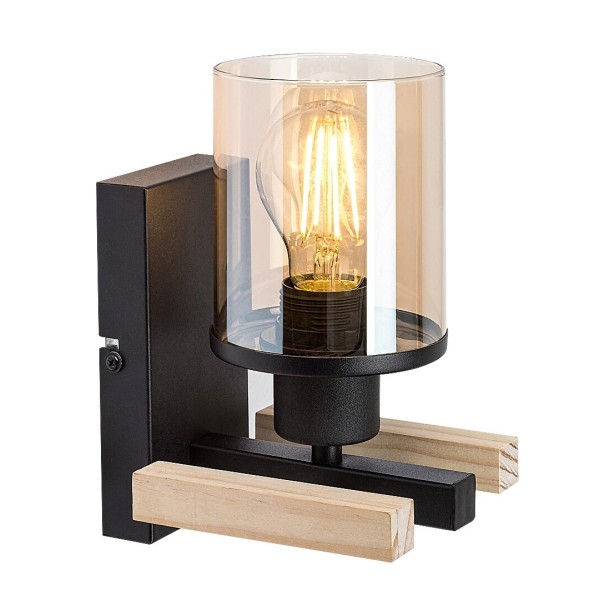 Aplica de perete Rabalux 71080 Niylah E27 1x MAX 25W negru