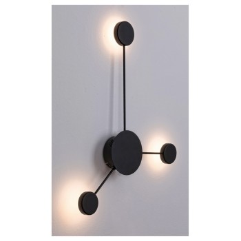 Aplica de perete LED Rabalux 6259 Amadeo 750lm 4000K negru