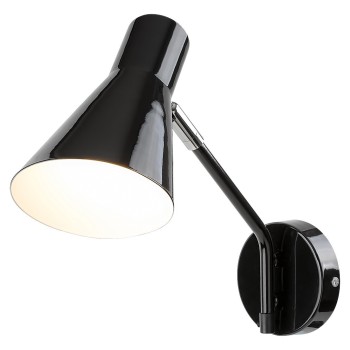 Aplica de perete Rabalux 4504 Alfons E27 1x MAX 25W negru