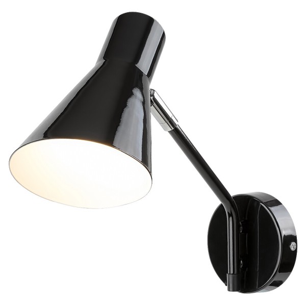 Aplica de perete Rabalux 4504 Alfons E27 1x MAX 25W negru