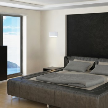 Aplica de perete Rabalux 7024 Kaunas G9 1x MAX 10W alb mat