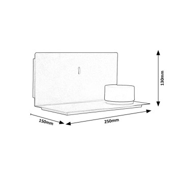 Aplica de perete LED Rabalux 71058 Aranzo 230lm 3000K negru