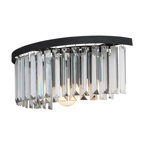 Aplica de perete Rabalux 71092 Eloisa E27 1x MAX 25W negru
