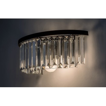 Aplica de perete Rabalux 71092 Eloisa E27 1x MAX 25W negru