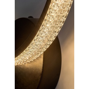 Aplica de perete LED Rabalux 71095 Grete 1150lm 3000K negru