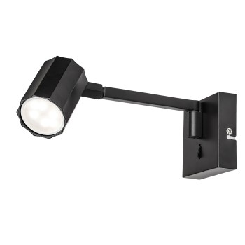 Aplica de perete Rabalux 73027 Karter GU10 1X MAX 5W negru mat