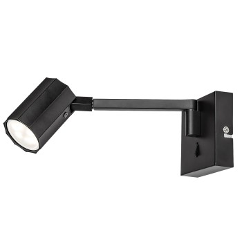 Aplica de perete Rabalux 73027 Karter GU10 1X MAX 5W negru mat